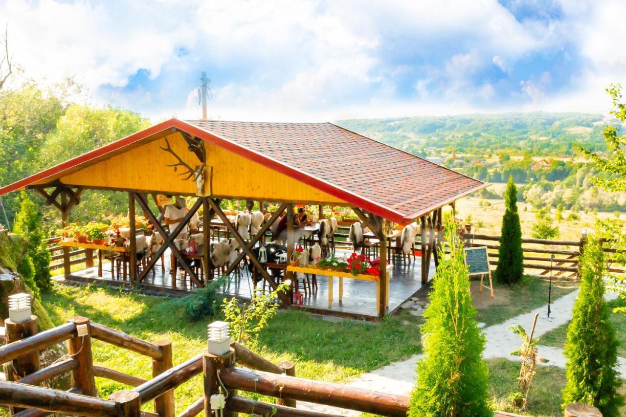 Pensiunea La Maria Lu' Sandoiu Hotel Poenari Ngoại thất bức ảnh